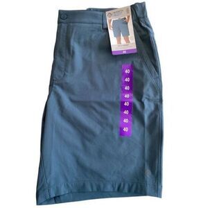 Mondetta Outdoor Project Mens Tech Shorts Elastic Waistband‎  Blue Size 40 New!